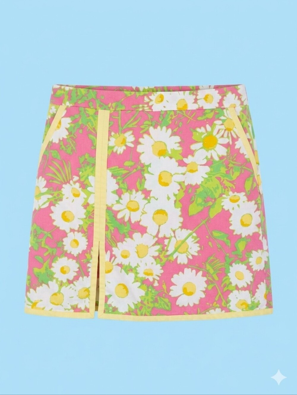 Lilly Pulitzer Vintage Daisy Floral A-Line Skort – Size 14